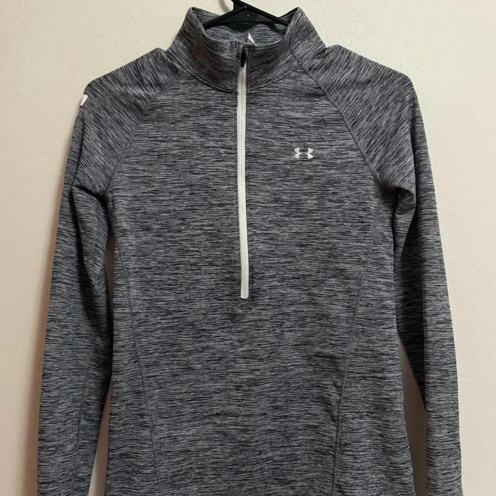 Under Armour - Women’s Athletic Gray Quarter-Zip Pullover - Size‎ XS